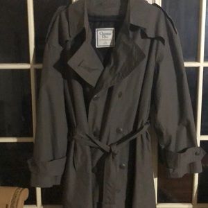 Christian Dior vintage trench coat men’s